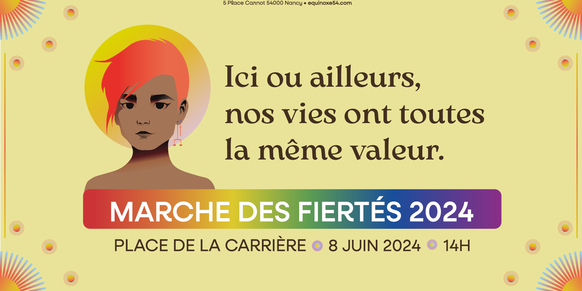 Marche des Fiertés LGBTI+ Nancy 2024