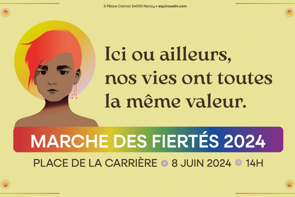 Marche des Fiertés LGBTI+ Nancy 2024