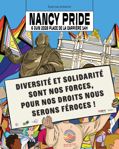 Marche des fiertés 2026 @ Nancy