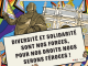 Affiche qui annonce que la marche des fiertés aura lieu le 6 juin à partir de 14h Place de la Carrière à Nancy.